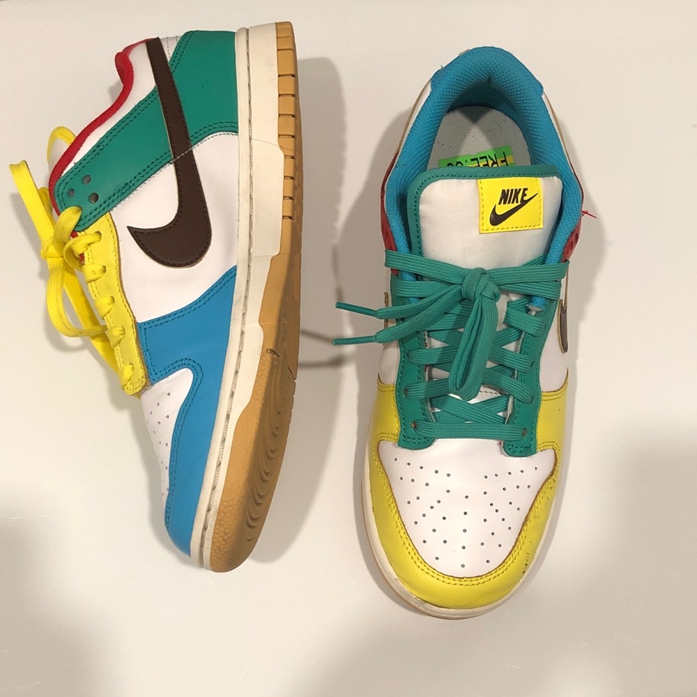 Nike Dunks Colorful Low-Top FREE 99 Sneakers